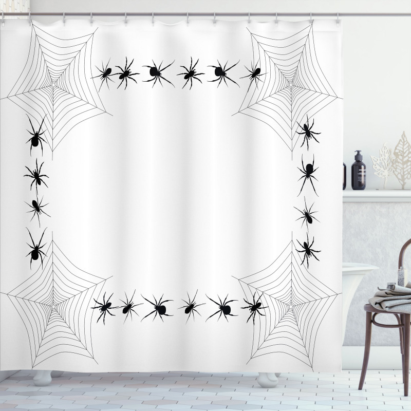 Creepy Insect Trap Shower Curtain