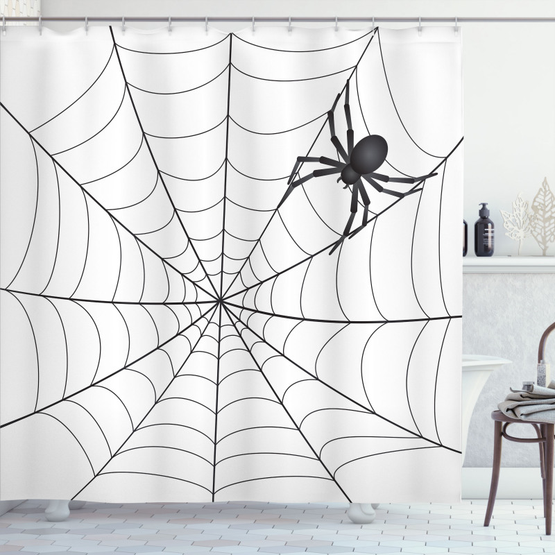 Gothic Creepy Catch Shower Curtain