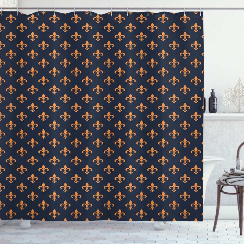 Heraldic Design Shower Curtain