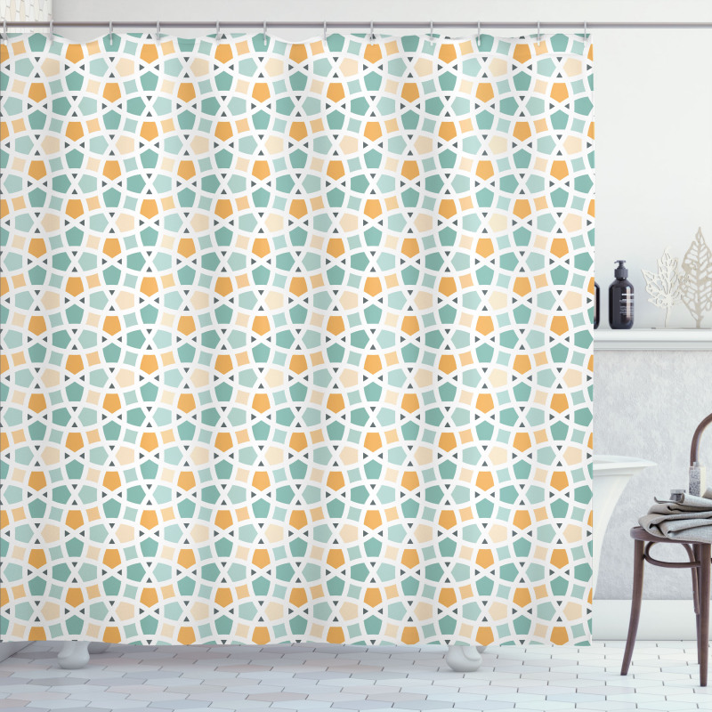 Eastern Mosaic Shower Curtain