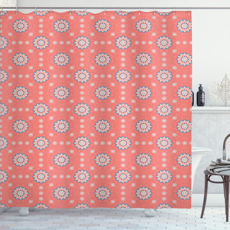 Floral Ornate Shower Curtain