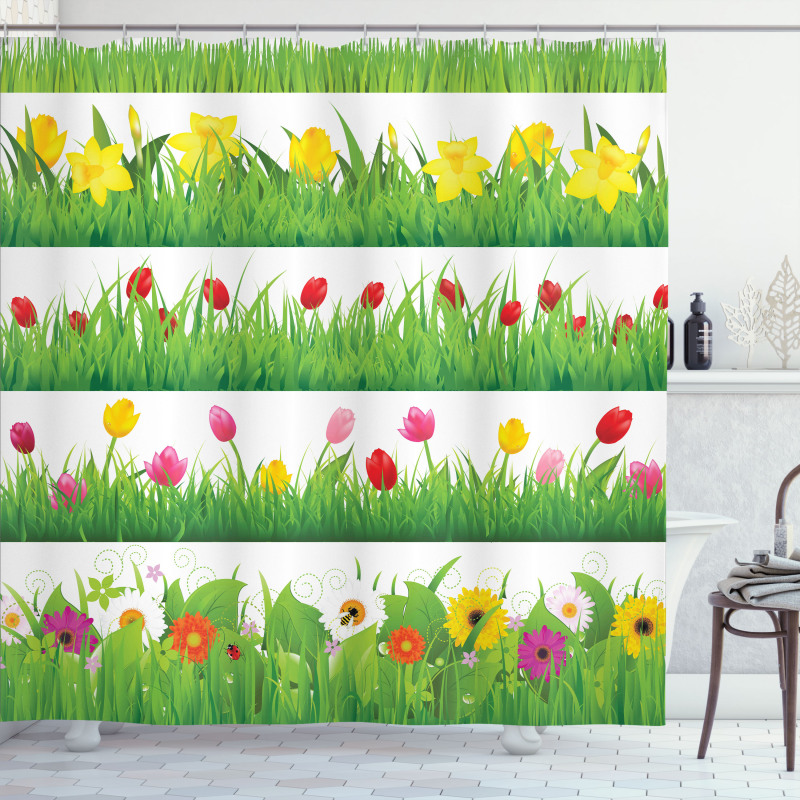 Nature Scenes Spring Shower Curtain