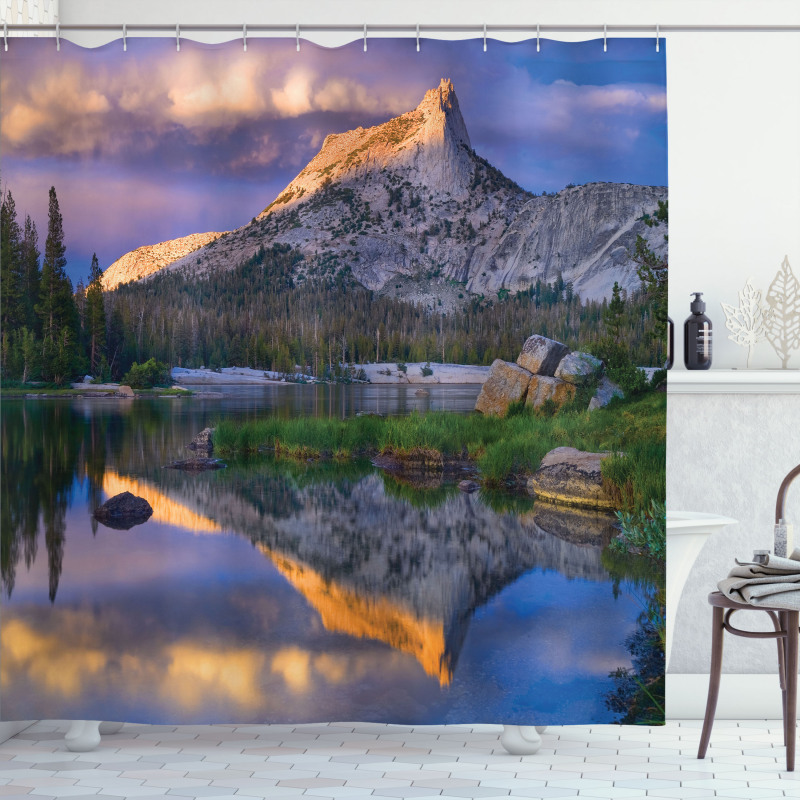 Idyllic Peak Shower Curtain