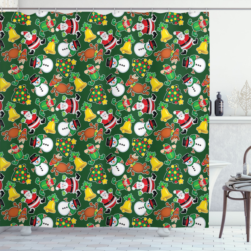 Vivid Joyous Shower Curtain