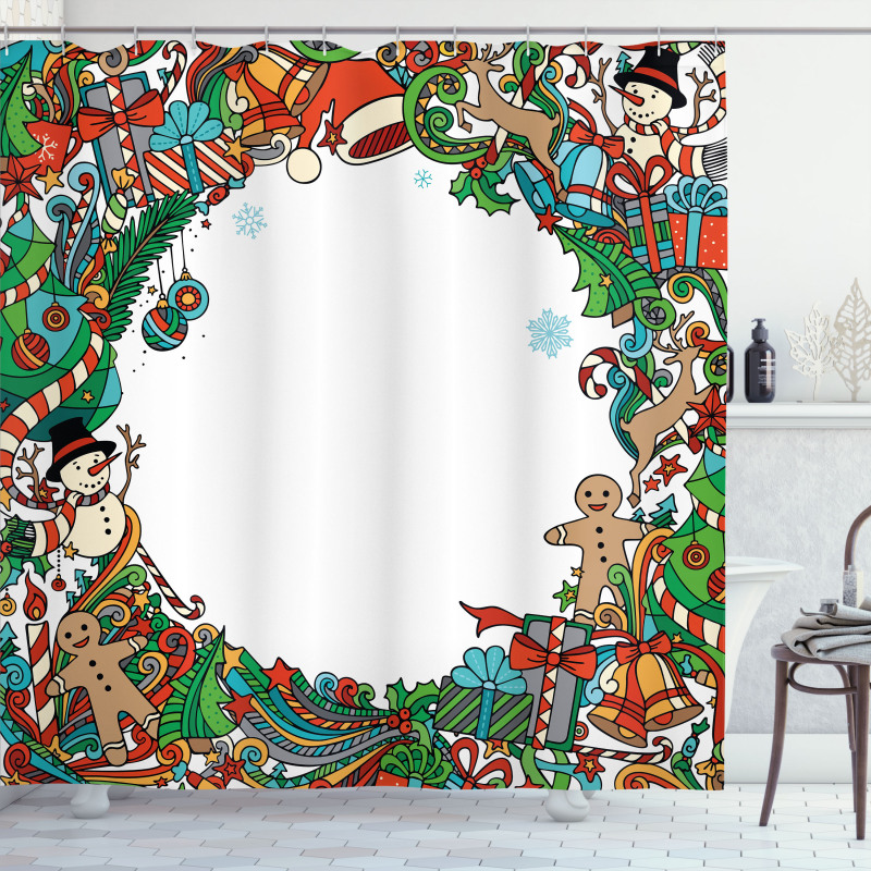 Holiday Shower Curtain