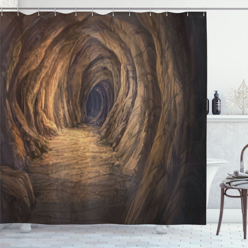 Geologic Formation Shower Curtain