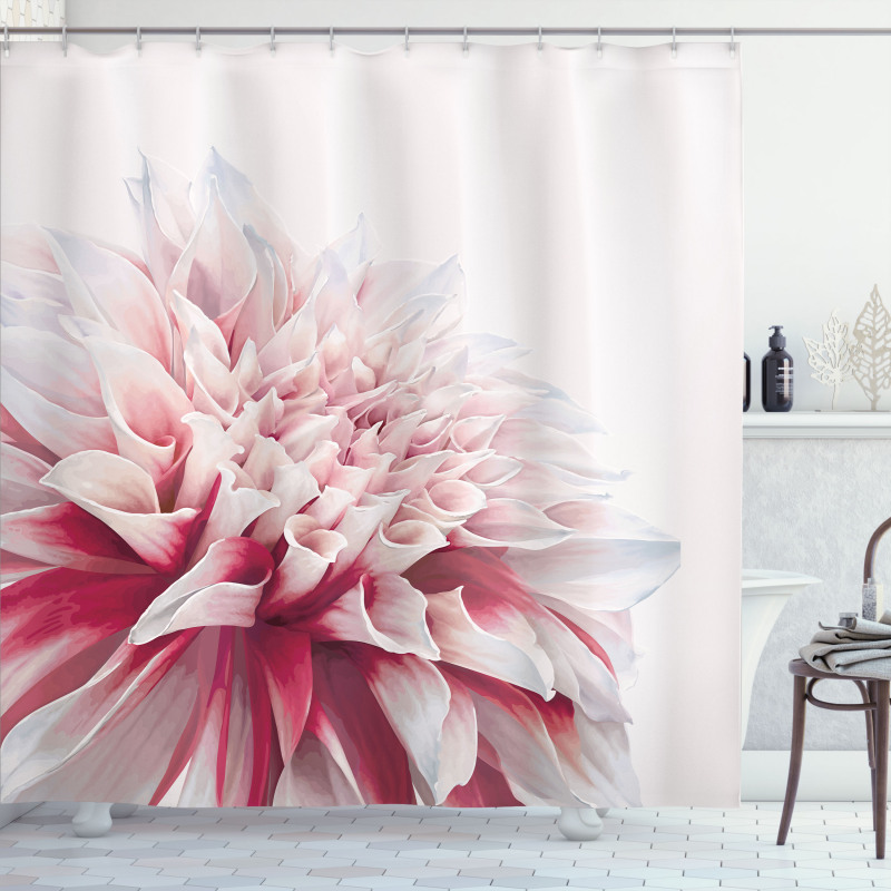 Close up Floral Blossom Shower Curtain