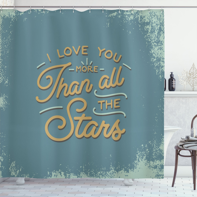 Vintage Grunge Shower Curtain