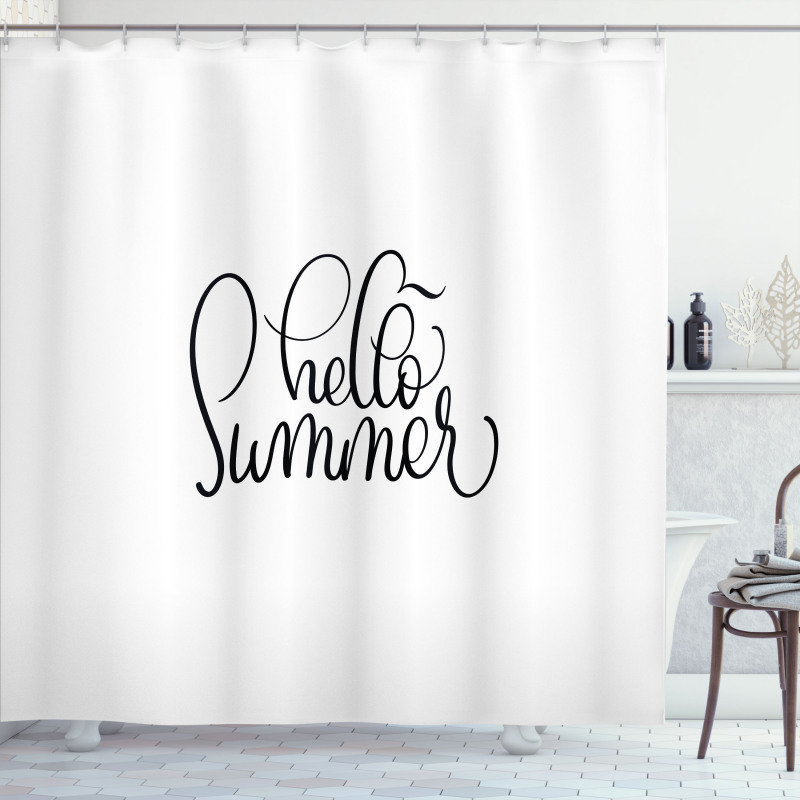 Vintage Swirly Style Shower Curtain