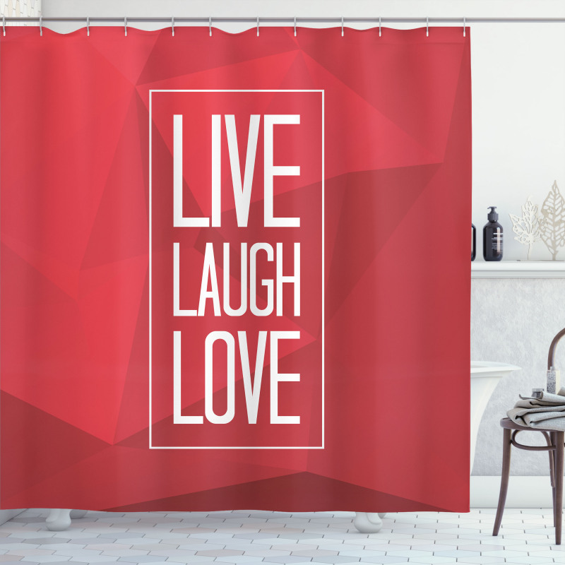 Motivation Boost Shower Curtain