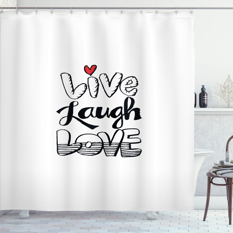 Wall Art Design Shower Curtain