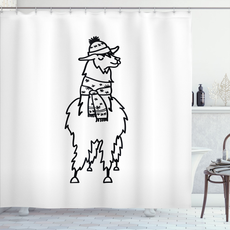 South American Animal Shower Curtain