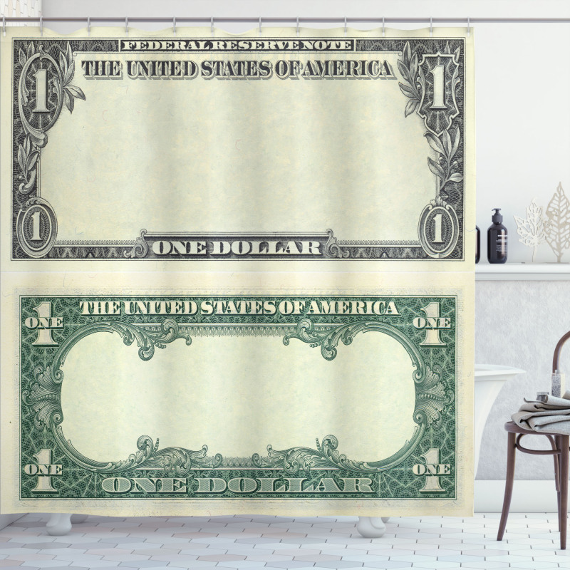 Dollar Buck Shower Curtain