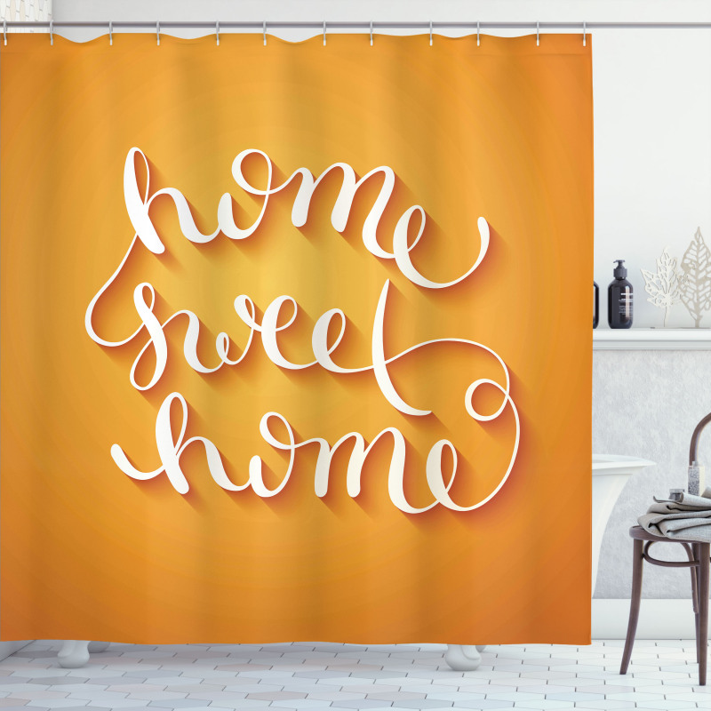 Calligraphy Design Shower Curtain