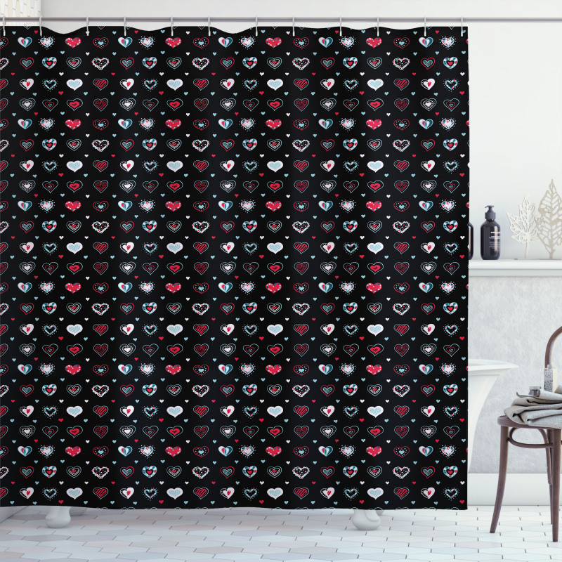 Love Design Shower Curtain