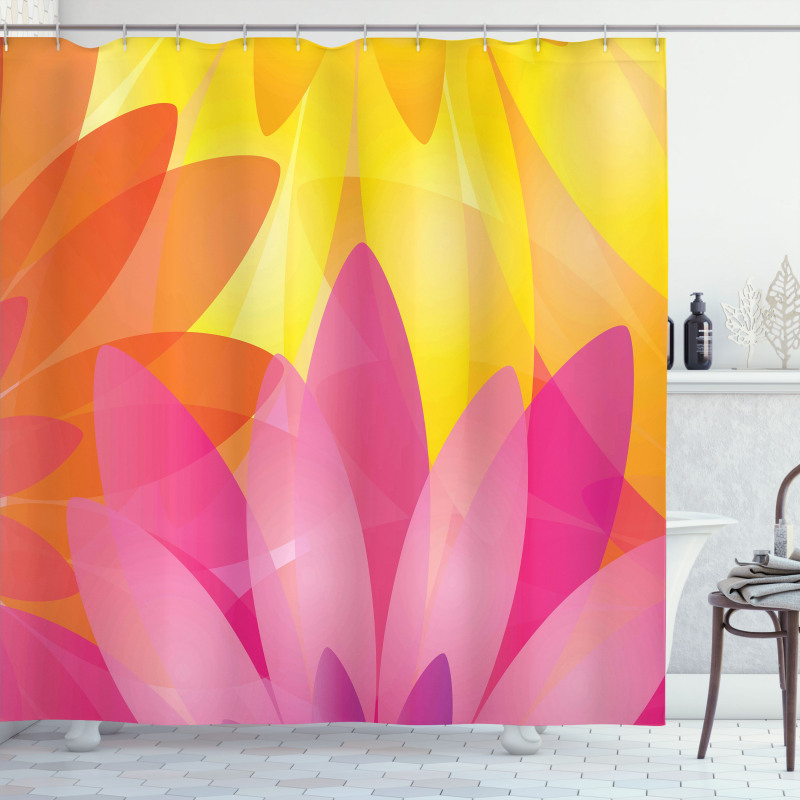 Colorful Flora Shower Curtain