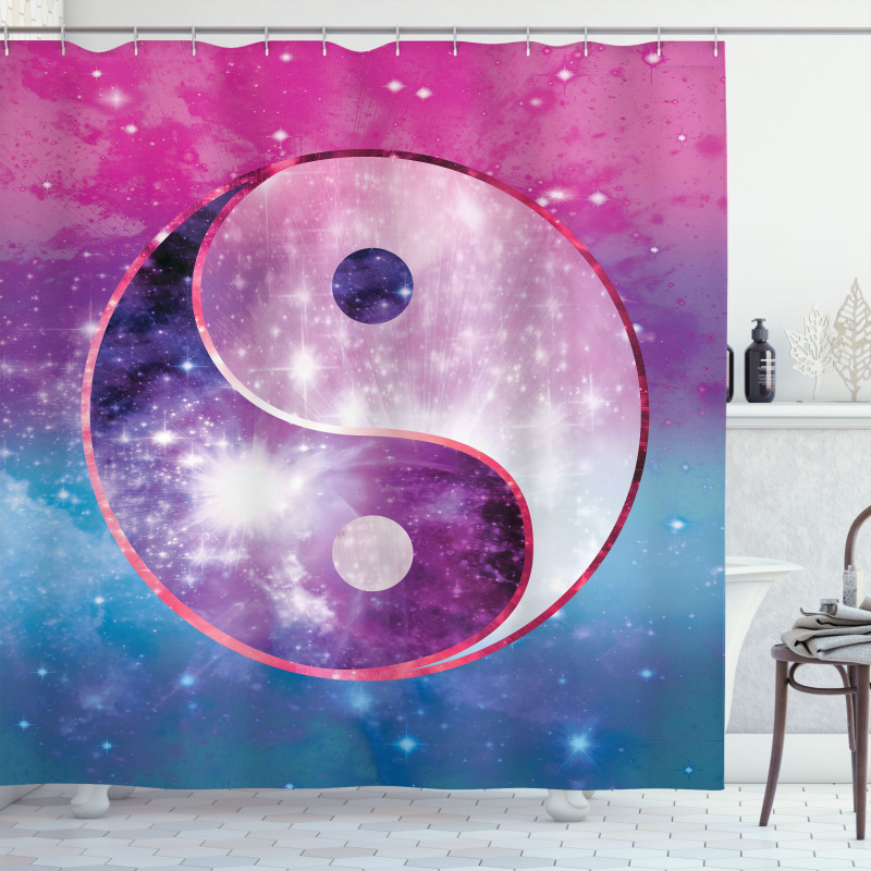 Stains Backdrop Shower Curtain