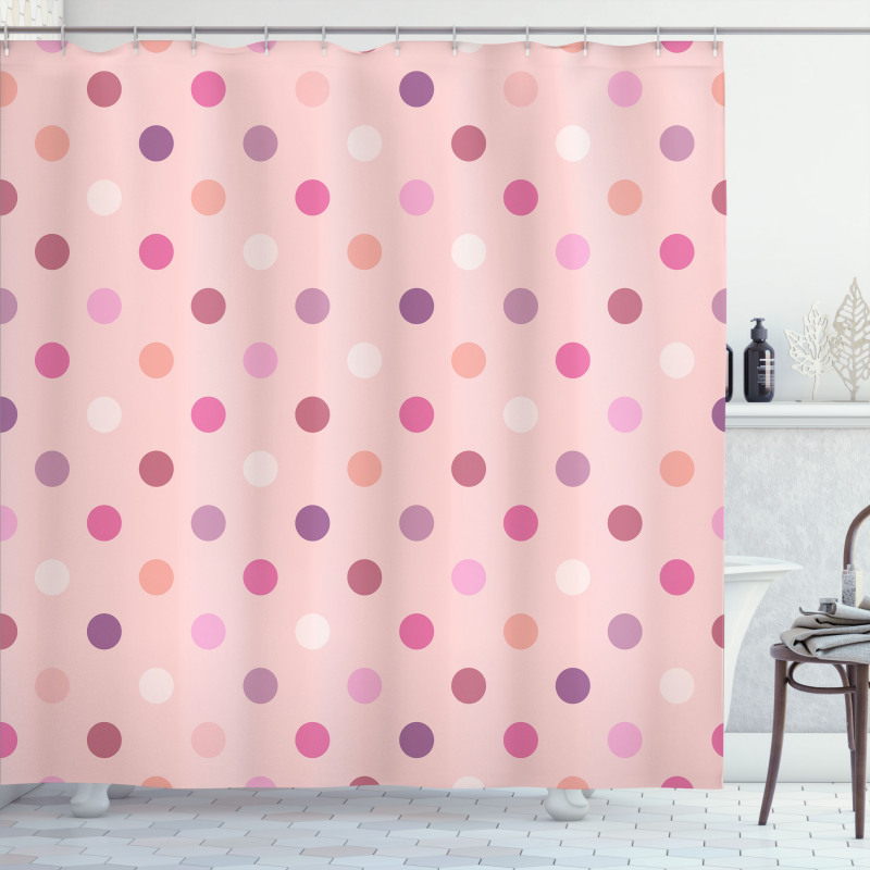 Country Baby Girls Shower Curtain
