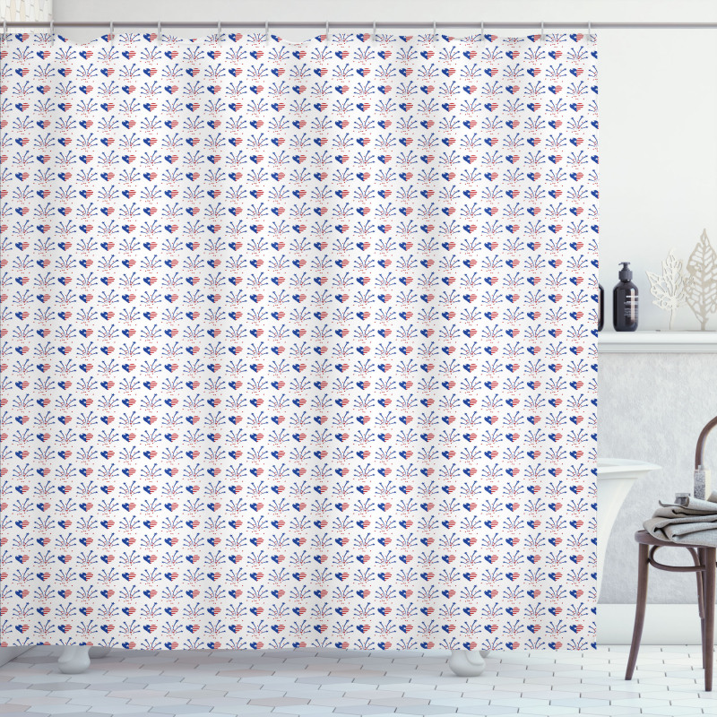 Freedom of USA Shower Curtain