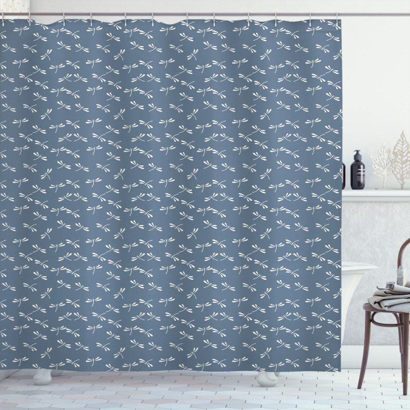 Japanese Style Nature Shower Curtain