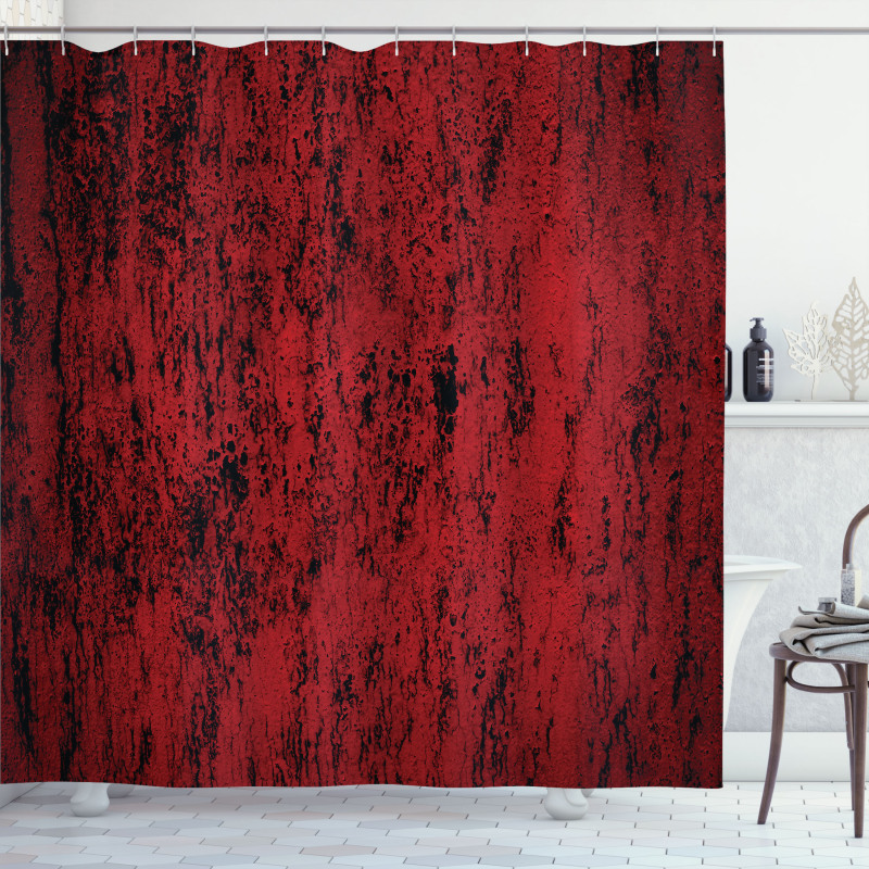 Grungy Abstract Shower Curtain