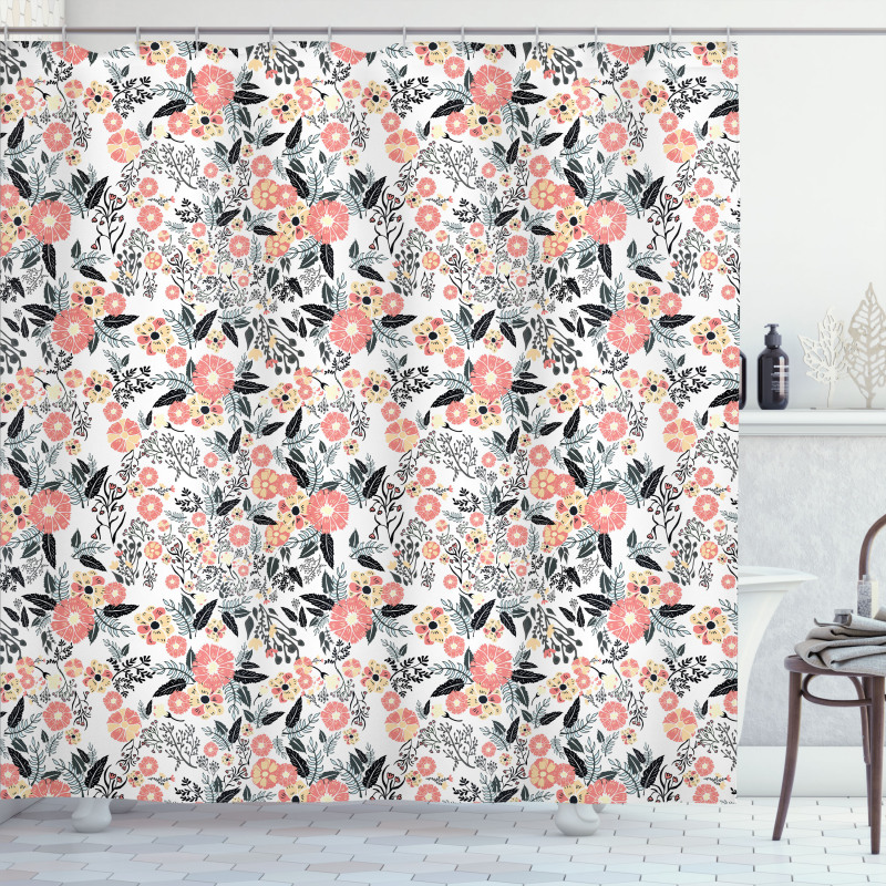 Flowering Field Shower Curtain