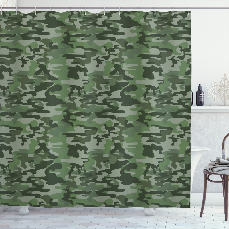 Uniform Pattern Shower Curtain