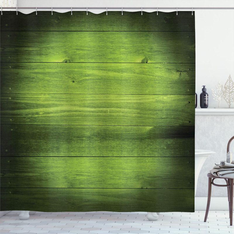 Timber Wood Surface Shower Curtain