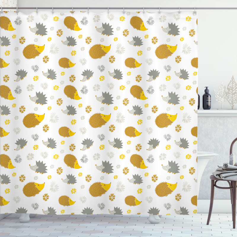 Autumn in the Woods Shower Curtain