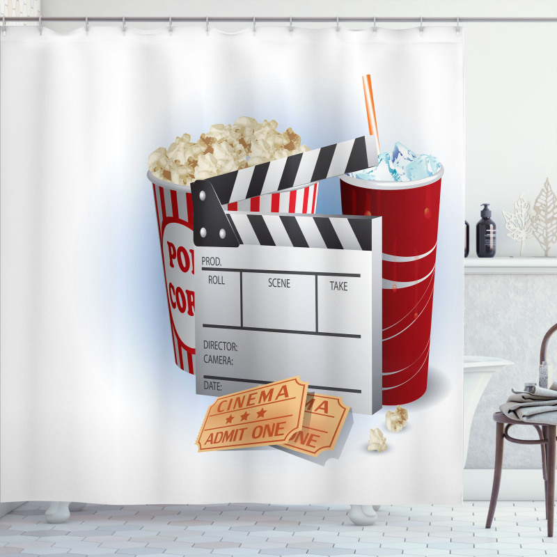 Snacks Premiere Shower Curtain