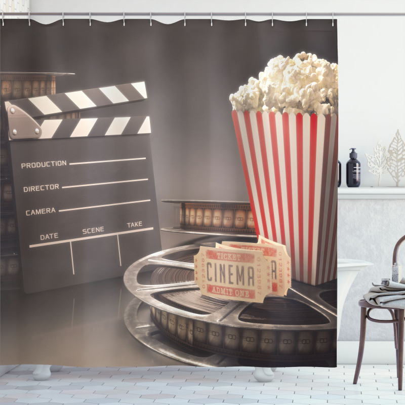 Motion Picture Shower Curtain