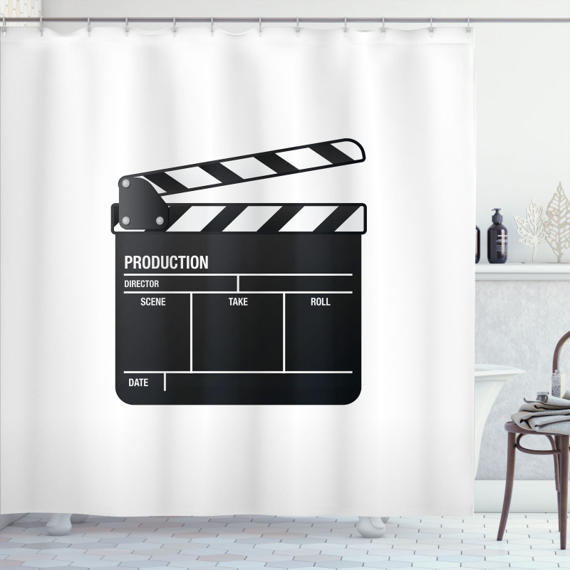 Film and Video Industry Shower Curtain