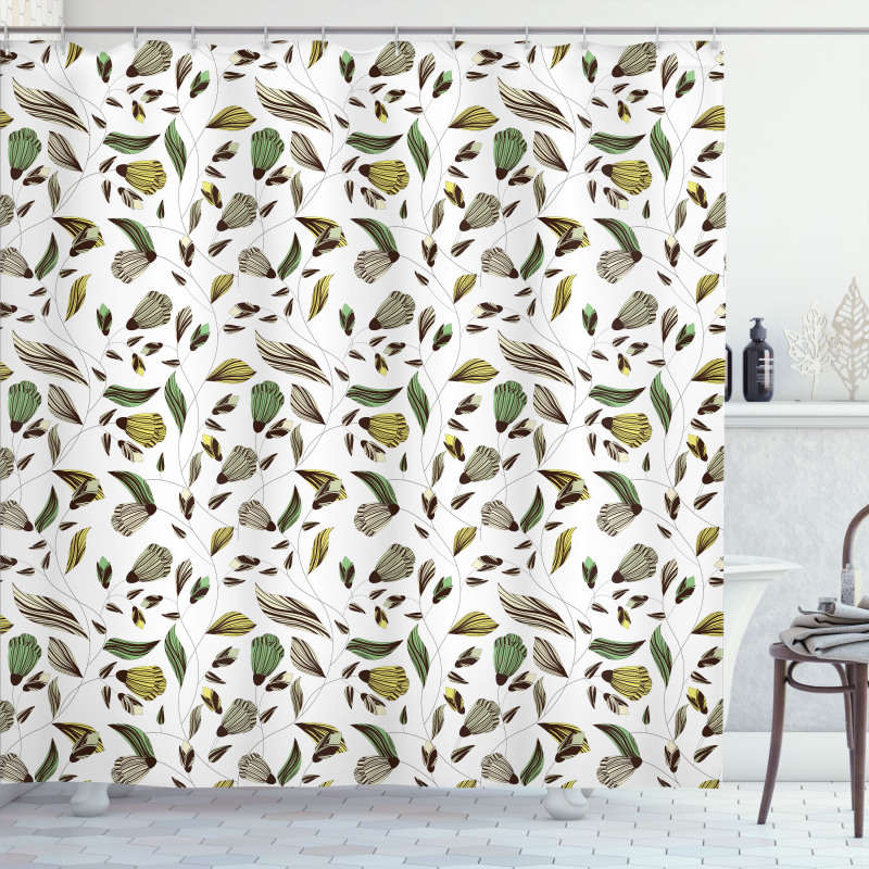 Autumn Nature Design Shower Curtain