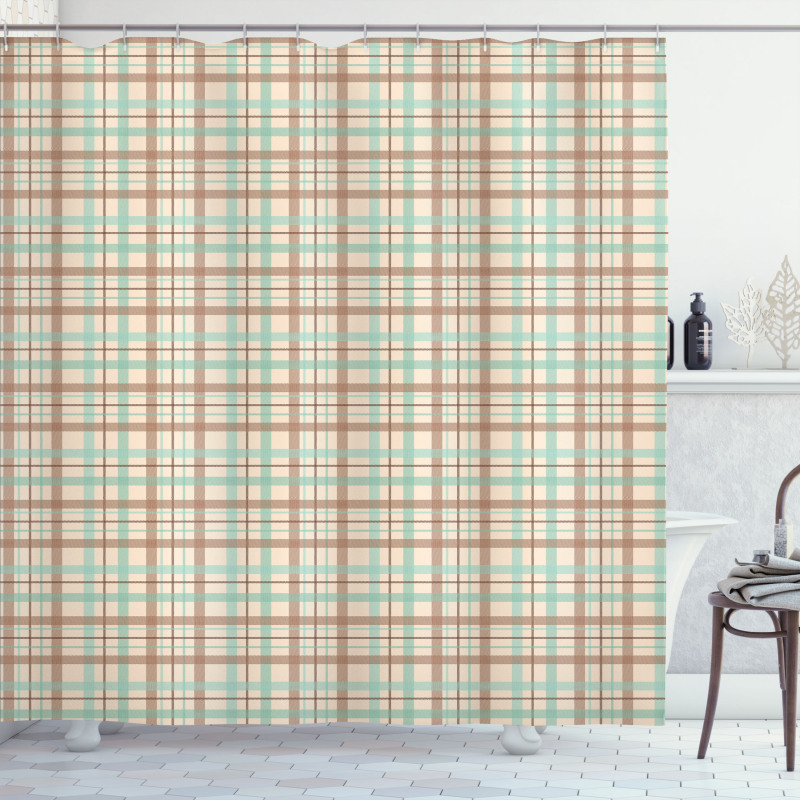 Scottish Country Tartan Shower Curtain