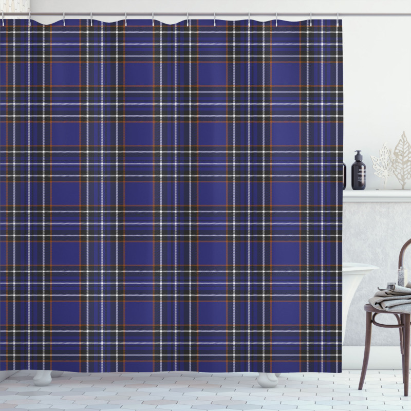 Ornate Vivid Scottish Shower Curtain