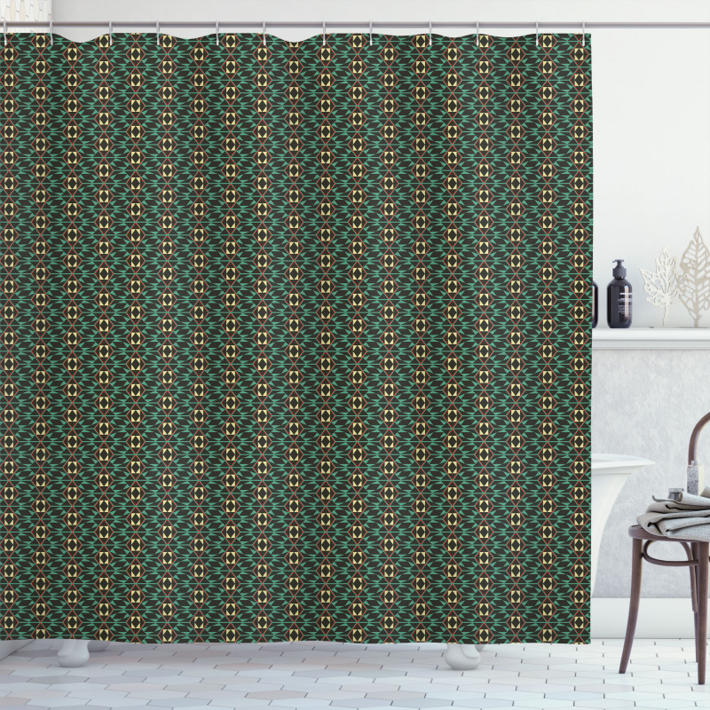 Mosaic Composition Shower Curtain
