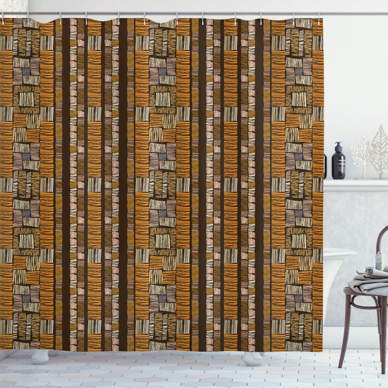 Timeless Motifs Shower Curtain