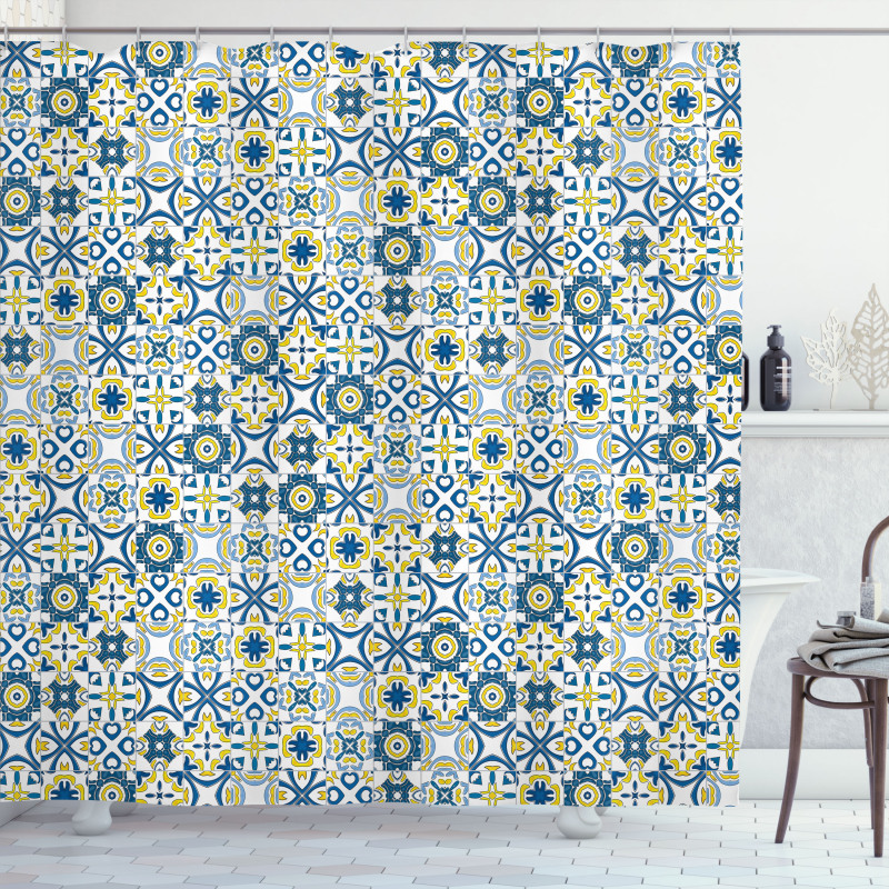 Traditional Moroccan Shower Curtain