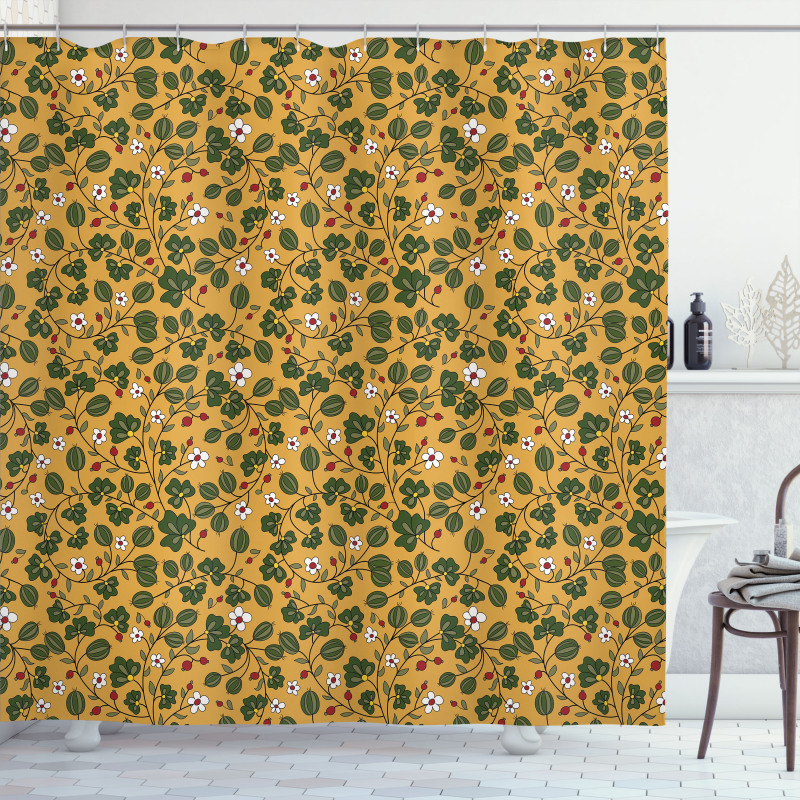 Flourishing Daisy Field Shower Curtain