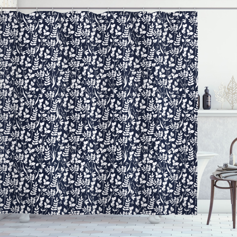 Blossoming Nature Design Shower Curtain
