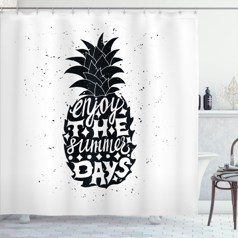 Pineapple Hawaii Fruit Shower Curtain