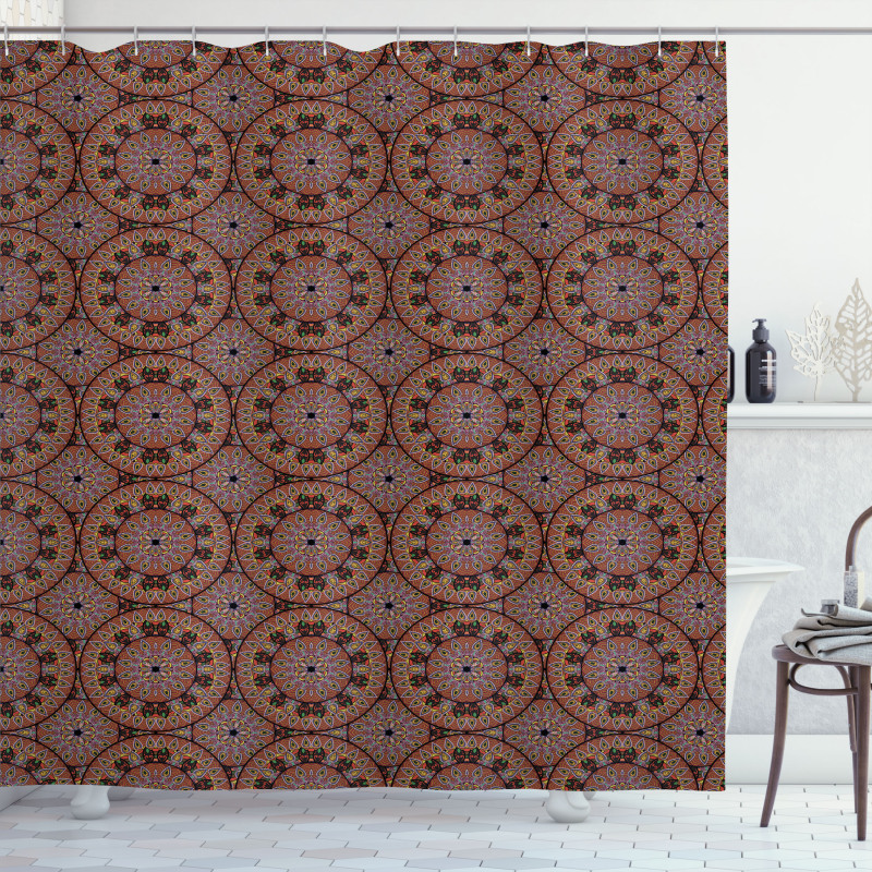 Colorful Peruvian Shower Curtain