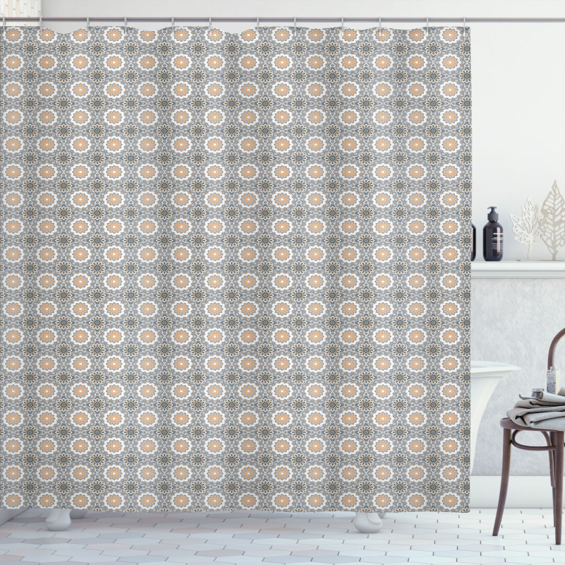 Moroccan Folklore Shower Curtain