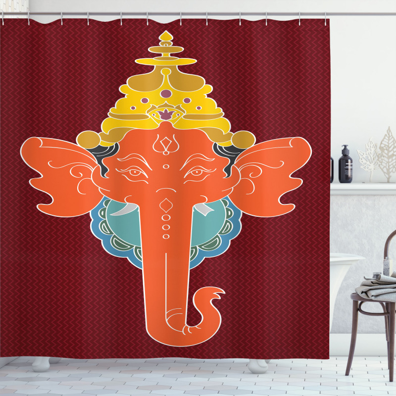 Wisdom Asian Shower Curtain