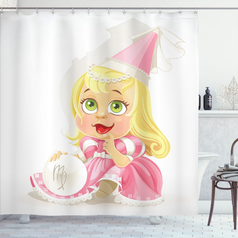 Princess Baby Shower Curtain