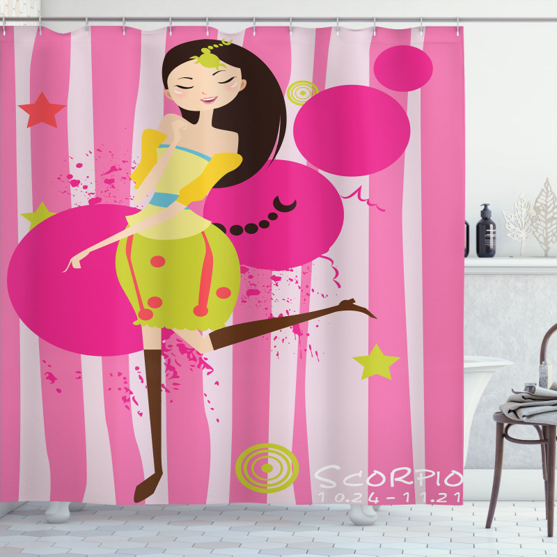 Birthday Girl Shower Curtain