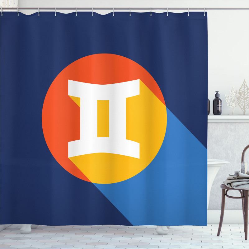 Colorful Graphic Shower Curtain