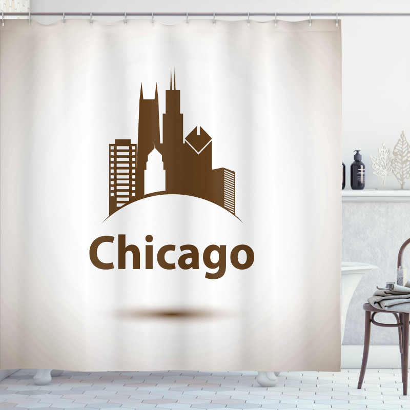 Urban Retro Shower Curtain