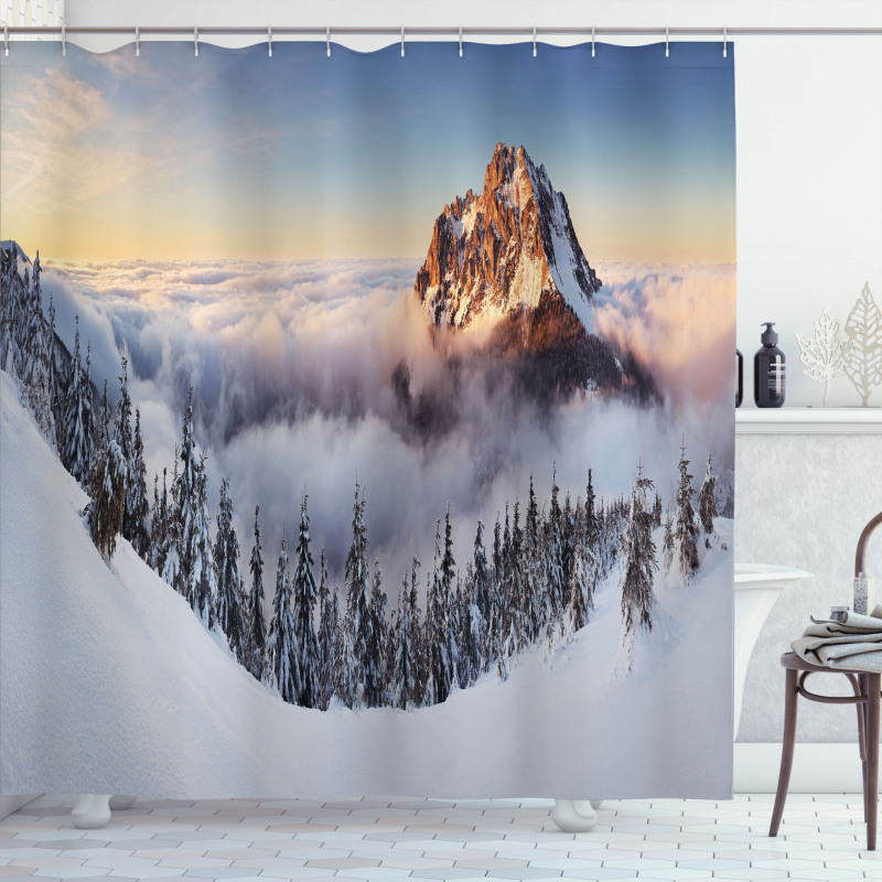 Roszutec Slovakia Shower Curtain