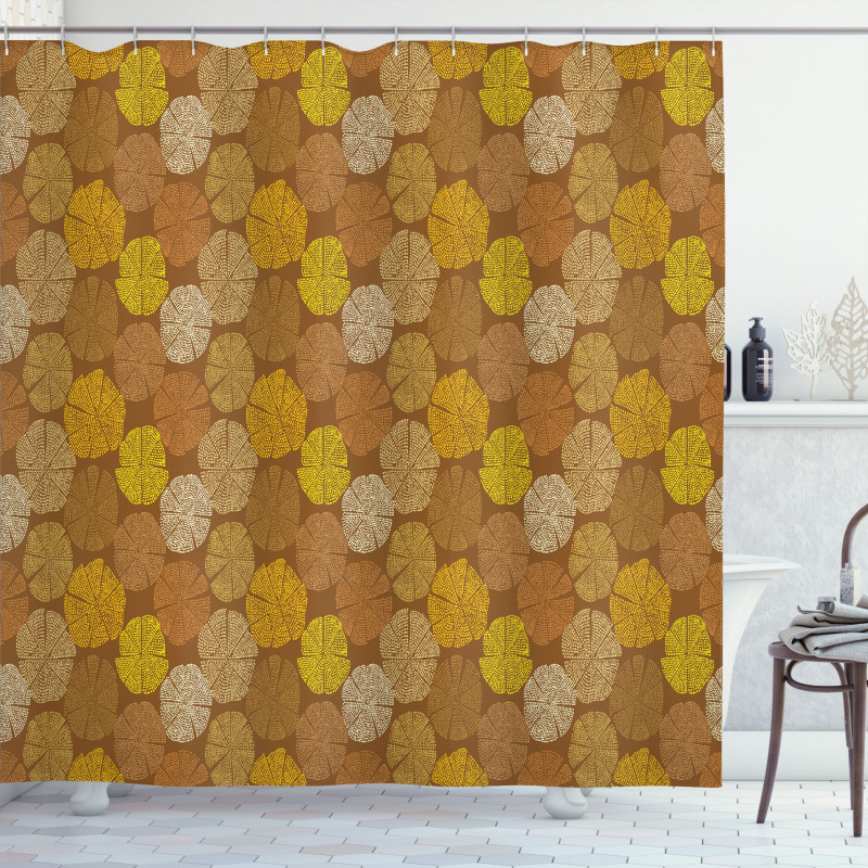 Traditional Folkloric Shower Curtain